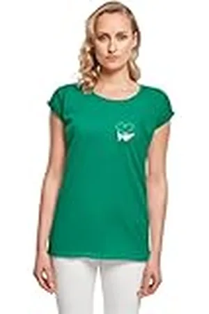 Mister Tee Mt1646-ladies Kicks Love Extended Shoulder tee Camiseta, , L Mujeres