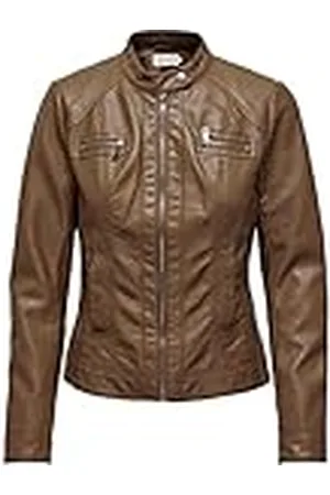 ONLY Bandit PU Biker Chaqueta, , 34 (XS) para Mujer