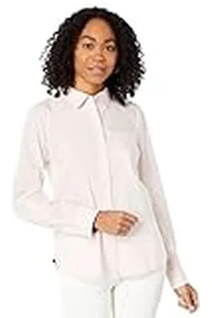 Tommy Hilfiger Camisa a Cuadros con Botones para Mujer, , L