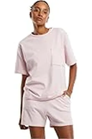 Urban classics Tb7465-ladies Washed Jersey Boxy Shirt Camiseta, , S Mujeres