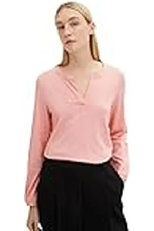 TOM TAILOR 1035374, Camiseta de manga larga Mujer, , XXL