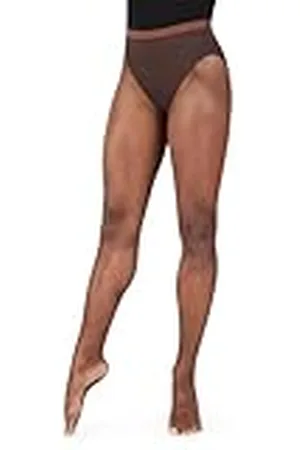 Capezio Professional Fishnet Seamless Tight Medias, Mujer, , Alta Mediana