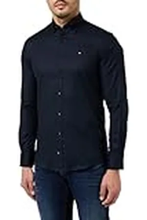 Tommy Hilfiger Cl Flex Oxf Rf Shirt, Hombre, Desert Sky, 38W