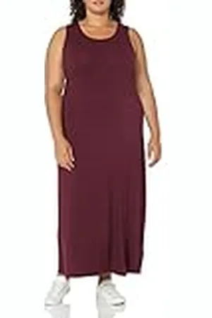 Amazon Vestido Maxi de Tirantes Mujer, , XXL