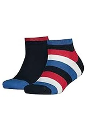 Tommy Hilfiger 354010001 Calcetines, Niños, Azul (Midnight Blue 563), 27-30 (Tamaño del fabricante:027)