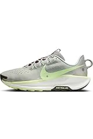 Nike Pegasus Trail 5, Sneaker Hombre, Light Silver/Barely Volt-College Grey, 41 EU