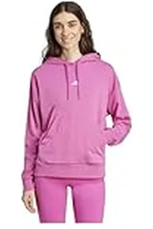 adidas Mujer Essentials Small Logo French Terry Hoodie, , L