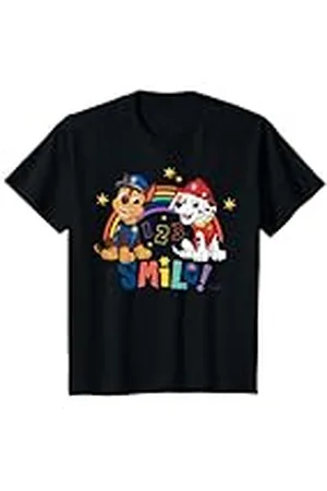 Paw Patrol Niños - Chase Marschall Smile 123 Camiseta