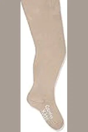 Country Luxury Cotton Tights Medias, Marrón (Camel), Talla Única (Talla del Fabricante: 12-15) para Niñas