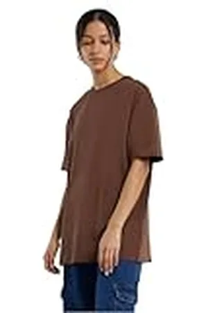 Build Your Brand By149-ladies Oversized Boyfriend tee Camiseta, , XL Mujeres