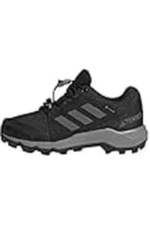 adidas Terrex Gore-Tex Hiking Shoes Kids, Zapatos de Senderismo Unisex niños, Core Black/Grey Three/Core Black, 35 EU