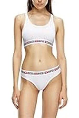 Diesel UFSB-Cotton-Bralette Camisola, , XL para Mujer