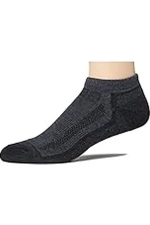 Carhartt Calcetines de peso medio de fuerza para hombre, paquete de 3, Carbón, Large