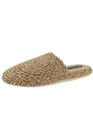 De Fonseca Zapatillas de mujer de satén, forro de algodón, suela de goma TPR reforzada, zapatillas de casa, , 37/38 EU