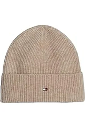 Tommy Hilfiger Gorro de Punto Mujer Essential Flag Fuzzy Beanie con Logotipo, , Talla única