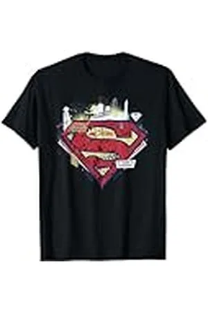 DC Comics Originals Logotipo de DC Superman: New Amazing Adventures, 85 años de acción Camiseta