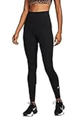 Nike DM7278-010 W NK One DF HR TGHT Leggings Mujer Black/White Tamaño S