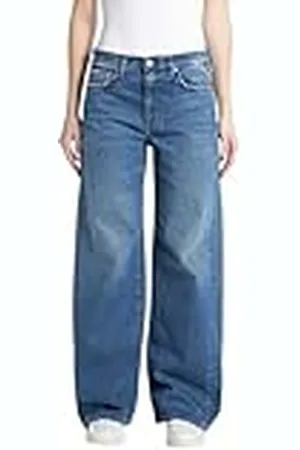 Replay Amelye Jeans, 009 Azul Medio, 29W x 32L Mujeres
