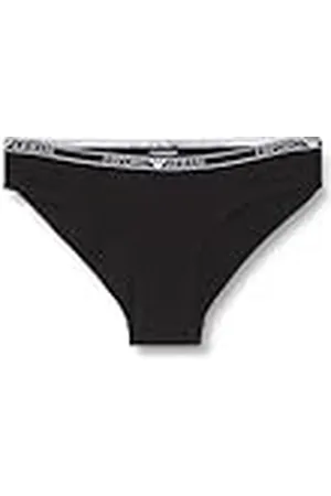Emporio Armani Essential Studs Logo 2-Pack Brief Ropa Interior, , XL De Las Mujeres