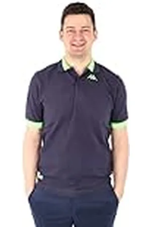Kappa Polo neón para hombre, Talla XL