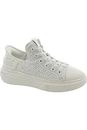 Skechers Dogg: Snoop One-Rhine-Stoned Hands Free Slip-ins, Zapatillas Mujer, Blanco, 39.5 EU