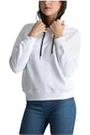 Calvin Klein Jeans Mujer Sudadera Ck Embroidery con Capucha, , XL