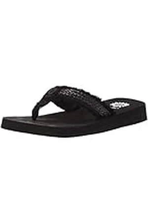 Yellow Box Fianni, Chanclas Mujer, Black, 40.5 EU