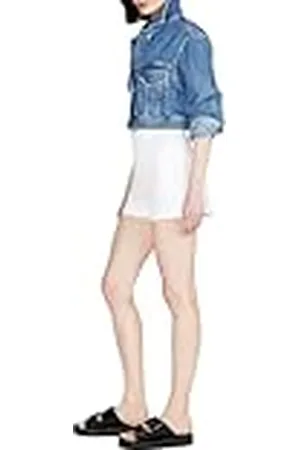 Sisley Bermudas 4iull900p Pantalones Cortos, Blanco 101, 40 para Mujer
