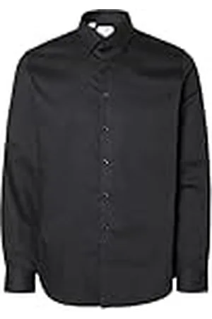 SELECTED Slhslim-Performance Shirt LS Noos Camisa, , L Hombres
