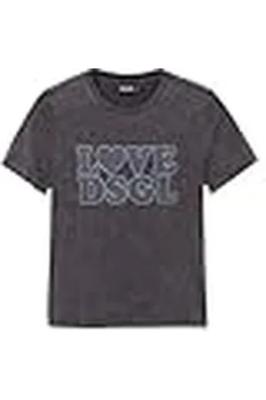 Desigual Camiseta de Manga Corta de Punto para Mujer, , XL