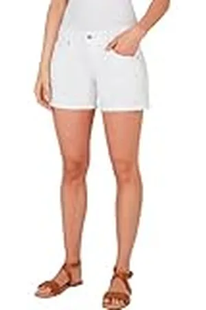 Pepe Jeans Regular Short MW Pantalones Cortos, Blanco (Denim-Ta8), 30W para Mujer