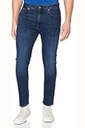 Tommy Hilfiger Hombre Pantalón Vaquero Core Slim Bleecker Stretch, Azul (Bridger Indigo), 34W / 34L