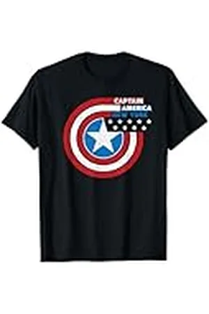 Marvel Captain America New York Retro Shield Camiseta