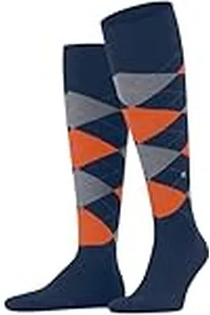 Burlington King M Kh algodón estampados 1 par, Calcetines largos Hombre, , 40-46