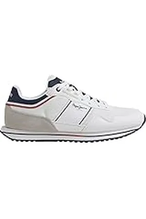 Pepe Jeans Tour Club Basic-ss23, Zapatilla Hombre, White, 45 EU