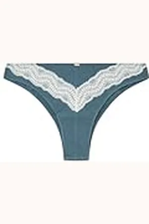 Women secret Braguita brasileña algodón y Encaje Lencería, XL para Mujer
