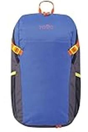 TOTTO Mochila Deportiva, Modelo Urban ATL XL, Mochila Ordenador Portátil 14 Pulgadas, Bolsillo para Botella, Correa de Compresión Externa, Cómodas Correas en S, Correa Pecho, Color Gris y Azul