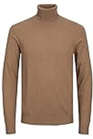 JACK & JONES Jjeemil Knit Roll Neck Noos, Camiseta Cuello Alto Hombre, , M