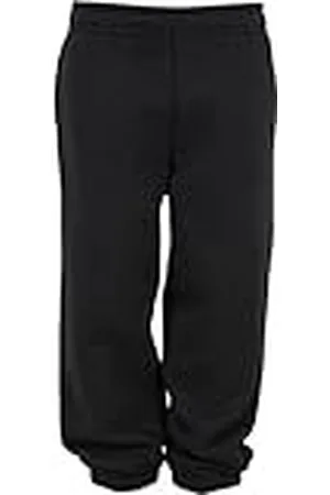 Build Your Brand By317-kids Fluffy Sweatpants Pantalones de chándal, , 134-140 Unisex niños