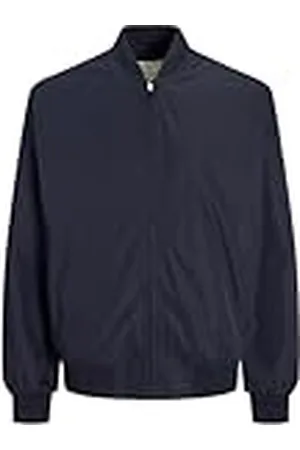 JACK & JONES Jprccbane Bomber Jacket Sn, Azul Marino, M Hombres