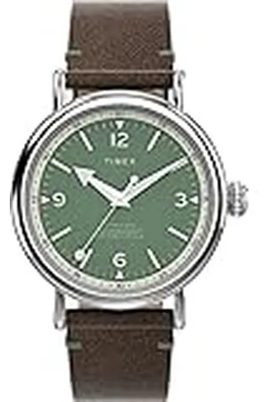 Timex Reloj Analógico para para Hombre de Cuarzo con Correa en Cuero TW2V71200