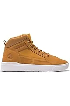 Timberland Mid Lace UP Sneaker, Zapatillas Hombre, marrón (Wheat Nubuck), 49 EU