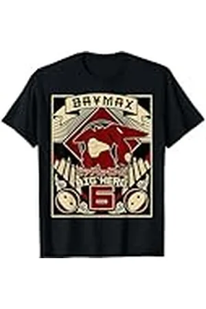 Disney Big Hero 6 Baymax Propaganda Poster Camiseta