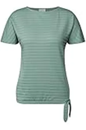 CECIL B323359 Camiseta, Color Verde, XL Mujeres