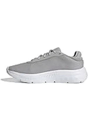 adidas Cloudfoam Comfy Shoes, Zapatos Mujer, Grey Two/Cloud White/Clear Pink, 36 EU
