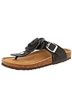 De Fonseca Infradito Donna con Sottopiede Pelle E Fodera In Feltro, Ciabatte Da Casa, Chanclas Mujer, , 37 EU