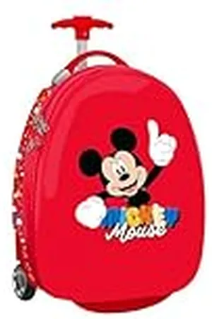 Safta MICKEY MOUSE GOOD DAY - Trolley de Cabina 16 pulgadas, Maleta con Ruedas, Candado de Seguridad, Maleta Ligera, 28x23x43 cm