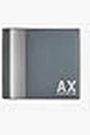 Armani Exchange Colo Block AX Billfold-Cartera para Tarjetas de crédito, Billetera Bi-Fold para Hombre, , Einheitsgröße
