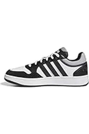 adidas Hoops 3.0 Shoes, Zapatos Hombre, Cloud White/Core Black/Grey Two, 40 EU