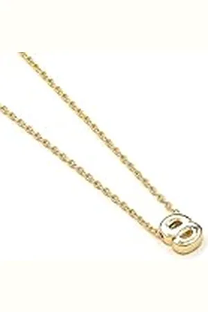 Luxenter Collar Alphabet acabado oro 18k - Letra S